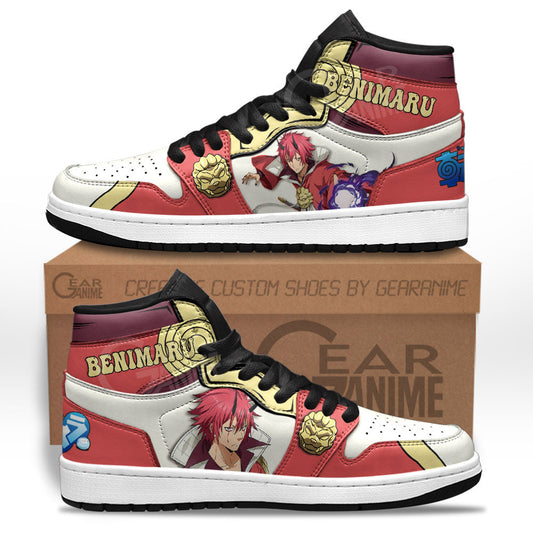 Benimaru Sneakers Reincarnated as a Slime Custom Anime ShoesGear Anime