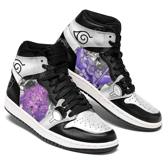 Sasuke Susanoo Sneakers Custom Anime Shoes Mix MangaGear Anime