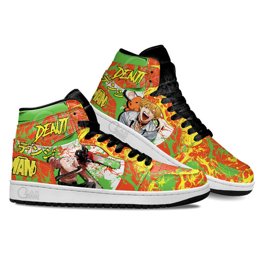 Chainsaw Man Denji Custom Anime Shoes For Fans MN1105 Gear Anime