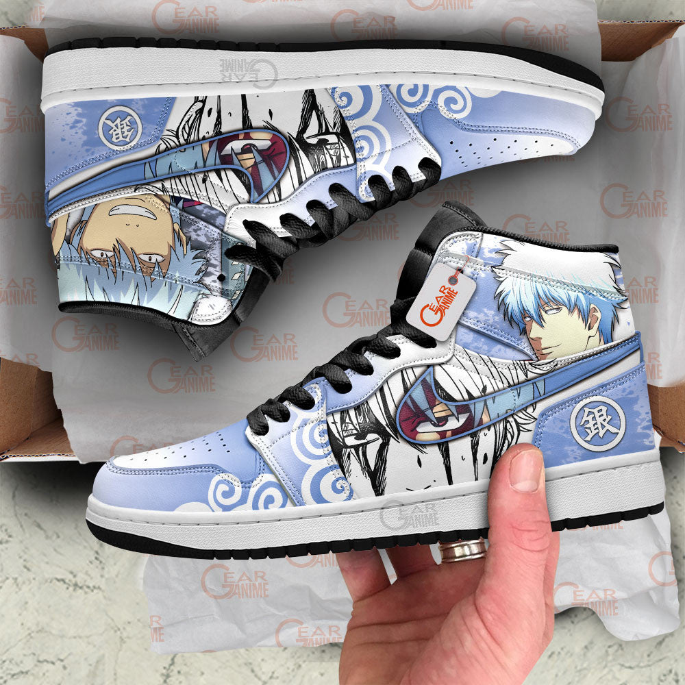 Gintoki Sakata Anime Shoes Custom Sneakers MN2102 Gear Anime