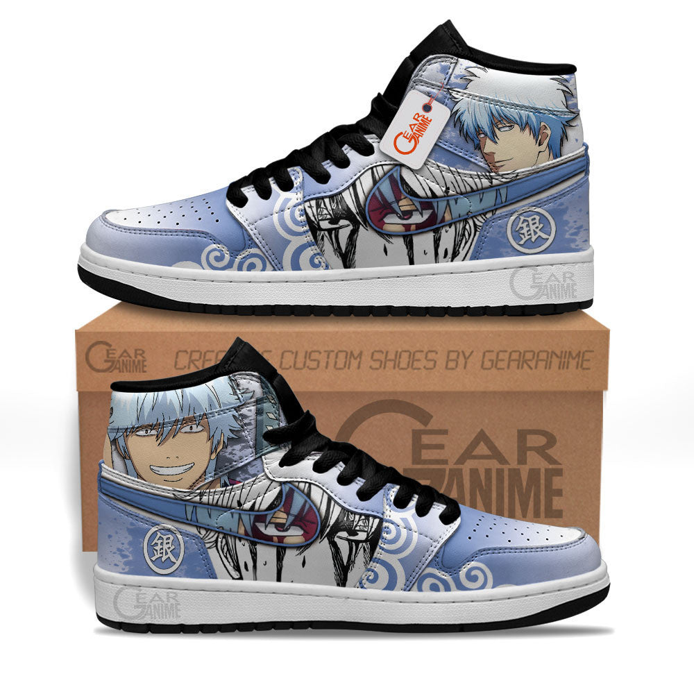 Gintoki Sakata Anime Shoes Custom Sneakers MN2102 Gear Anime