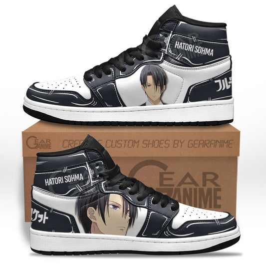 Hatori Sohma Sneakers Fruits Basket Custom Anime Shoes For OtakuGear Anime