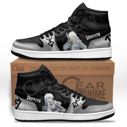 Griffith Sneakers Berserk Custom Anime Shoes For OtakuGear Anime