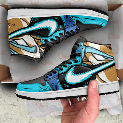Vegito J1 Sneakers - Custom Anime Design