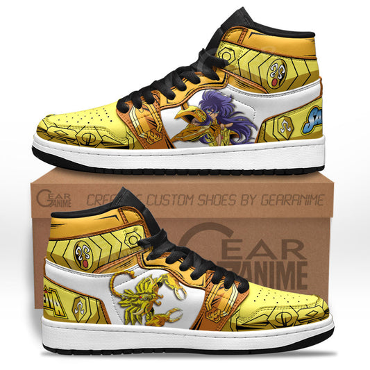 Scorpio Milo Sneakers Saint Seiya Custom Anime Shoes for OtakuGear Anime