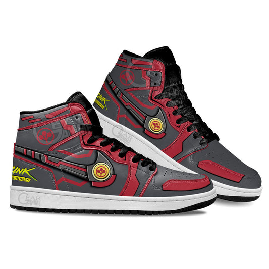 Cyberpunk Edgerunners Arasaka Shoes Custom For Anime Fans Gear Anime