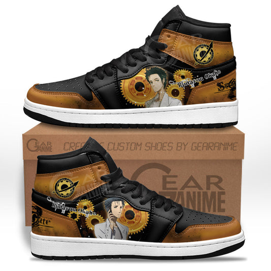 Rintarou Okabe Sneakers Steins Gate Custom Anime ShoesGear Anime
