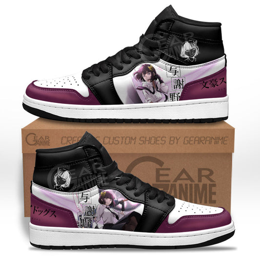 Akiko Yosano Sneakers Custom Bungo Stray Dogs Anime ShoesGear Anime