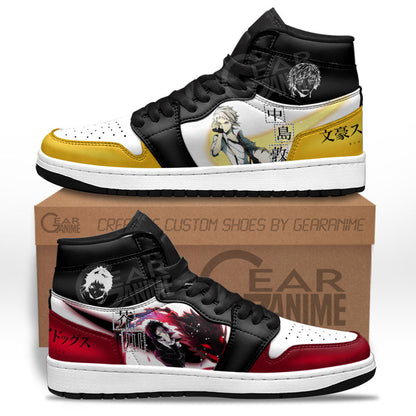 Atsushi and Ryuunosuke Sneakers Custom Bungo Stray Dogs Anime ShoesGear Anime
