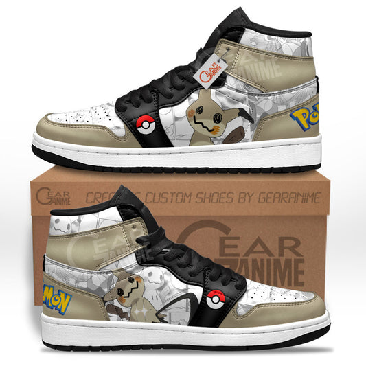 Pokemon Mimikyu Custom Manga Anime Shoes MV0123 Gear Anime