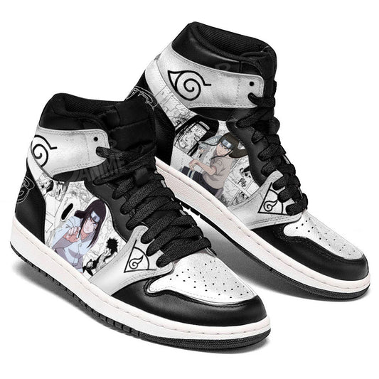 Neji Hyuga Sneakers Custom Anime Shoes Mix MangaGear Anime