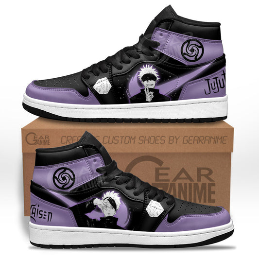 Satoru Gojo Sneakers Jujutsu Kaisen Custom Anime Shoes for OtakuGear Anime