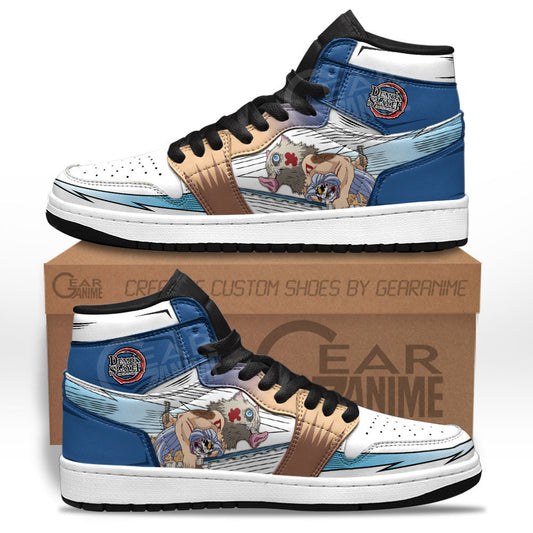 Inosuke Sneakers Custom Kimetsu Anime ShoesGear Anime