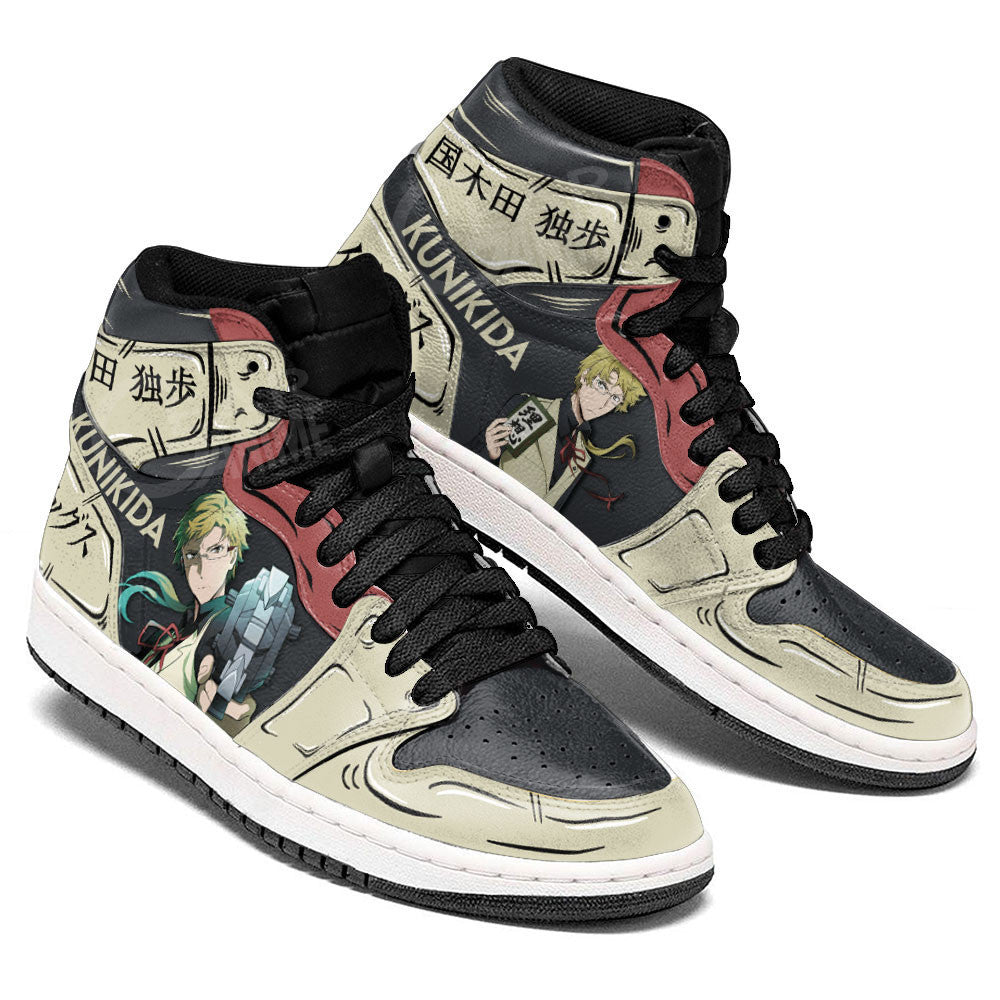 Doppo Kunikida Sneakers Bungo Stray Dogs Custom Anime Shoes for OtakuGear Anime