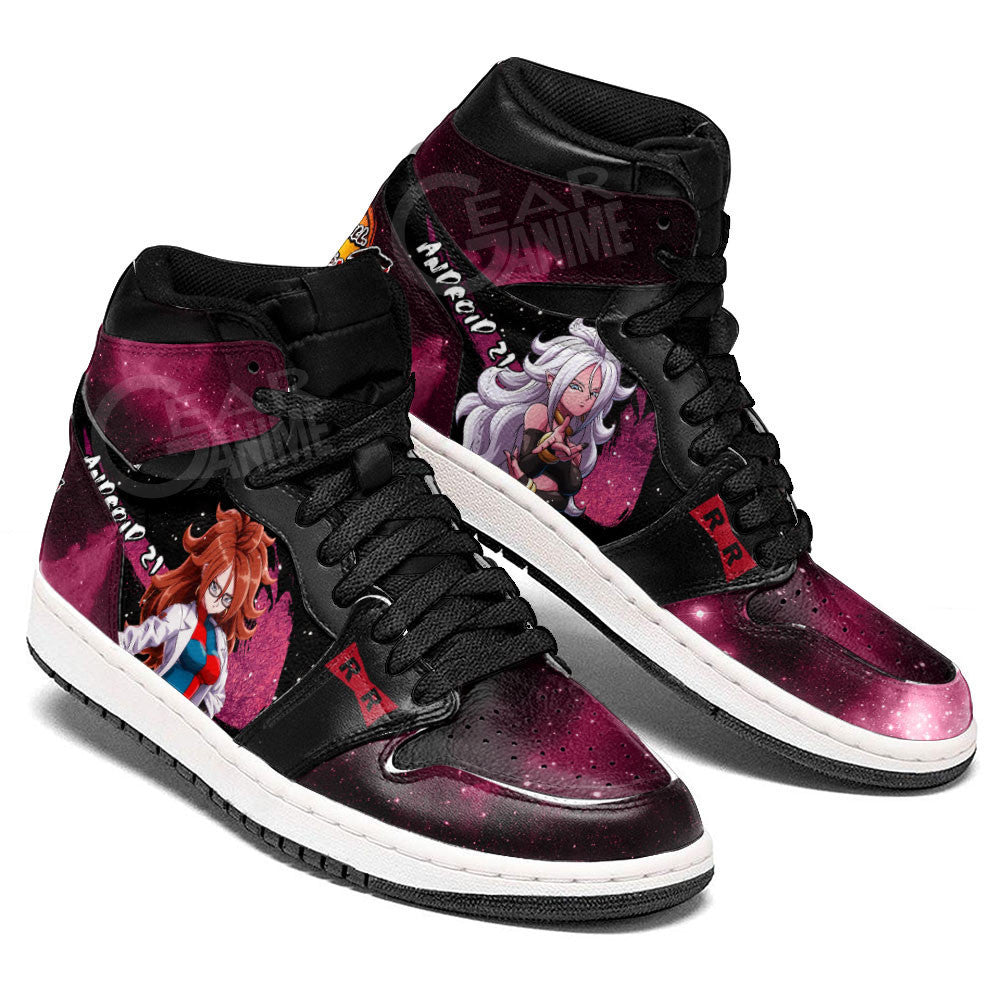 Android 21 Sneakers Dragon Ball Custom Anime Shoes Gear Anime