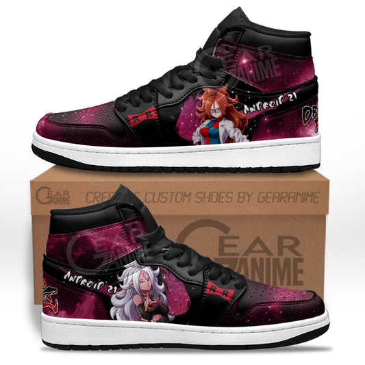 Android 21 Sneakers Dragon Ball Custom Anime Shoes Gear Anime