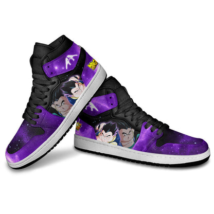 Fat Gotenks J1 Sneakers - Custom Anime Design