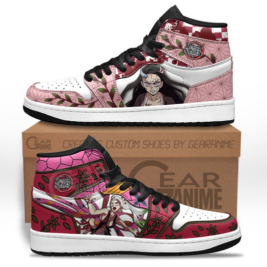 Daki and Nezu J1s Sneakers Anime Custom