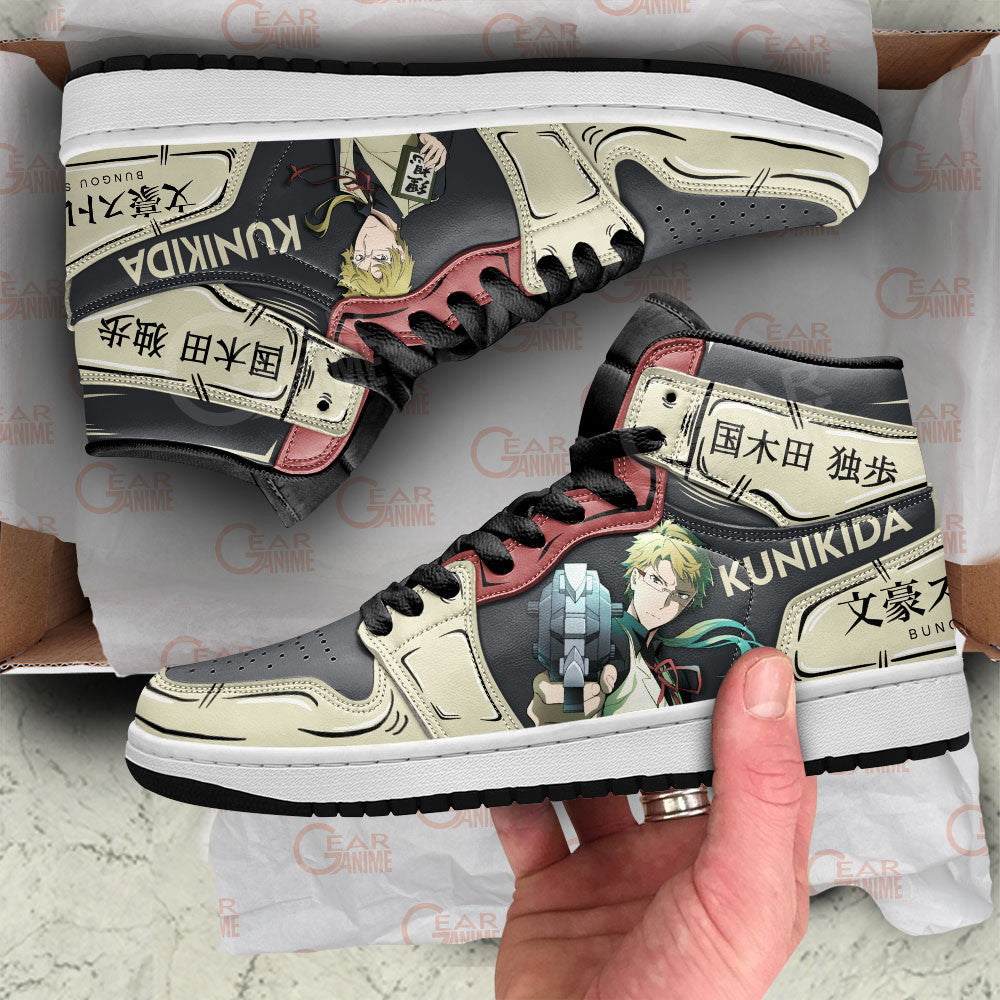 Doppo Kunikida J1s Sneakers Anime Custom