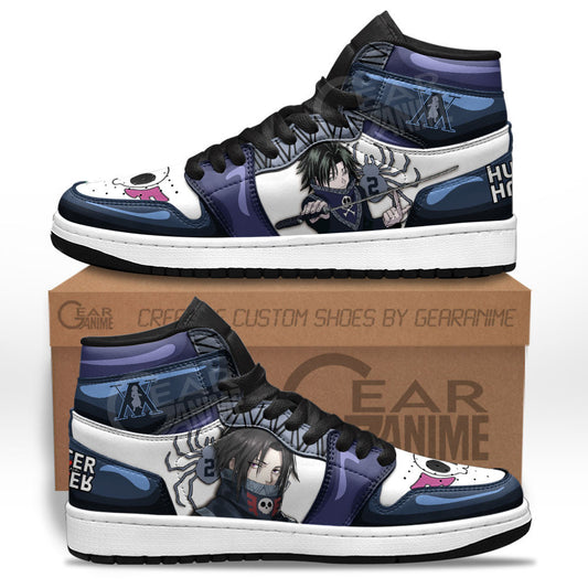 Feitan Sneakers Phantom Troupe Custom Hunter X Hunter Anime ShoesGear Anime