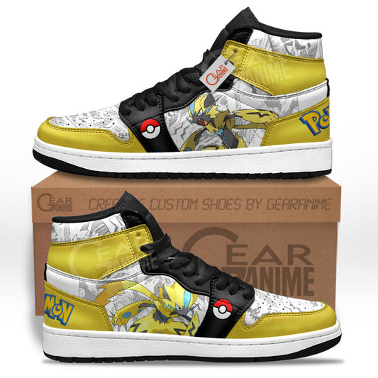 Pokemon Zeraora Custom Manga Anime Shoes MV0123 Gear Anime