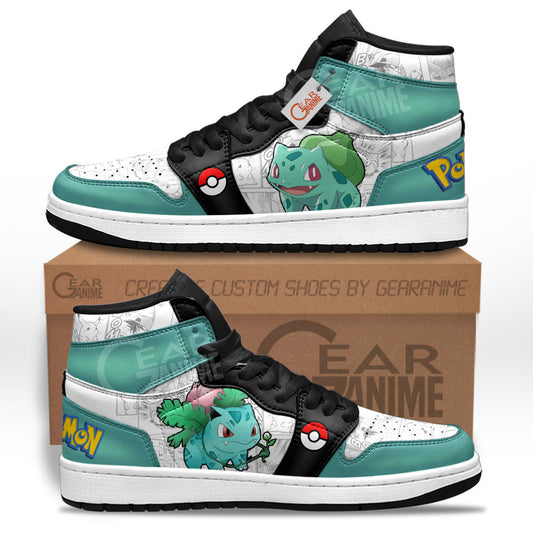 Pokemon Bulbasaur Custom Manga Anime Shoes MV0123 Gear Anime