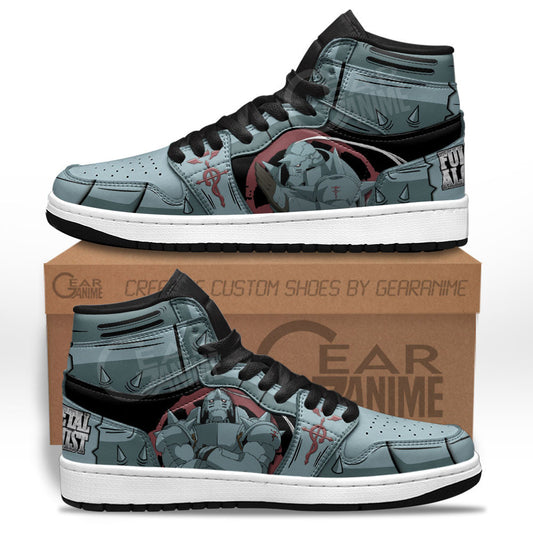 Alphonse Elric Sneakers Custom Fullmetal Alchemist Anime ShoesGear Anime