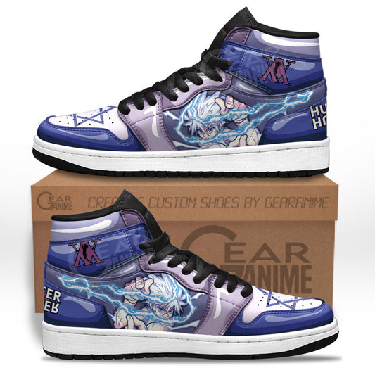 Killua Godspeed Sneakers Custom Hunter X Hunter Anime Shoes For OtakuGear Anime