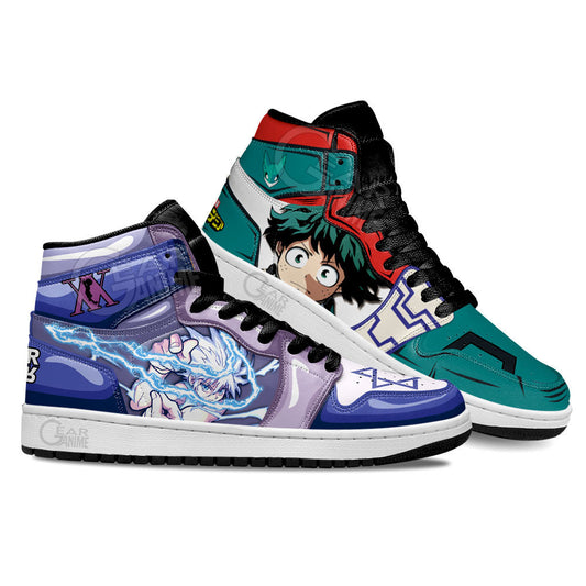 Izuku Midoriya and Killua Anime Custom Shoes Gear Anime