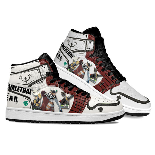 Guilty Gear Ramlethal Valentine Custom Anime Shoes MN1308 Gear Anime