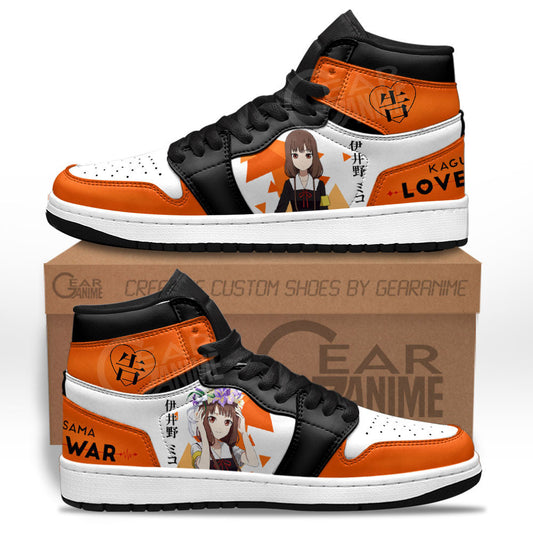 Miko Iino Sneakers Kaguya-sama Love is War Custom Anime ShoesGear Anime