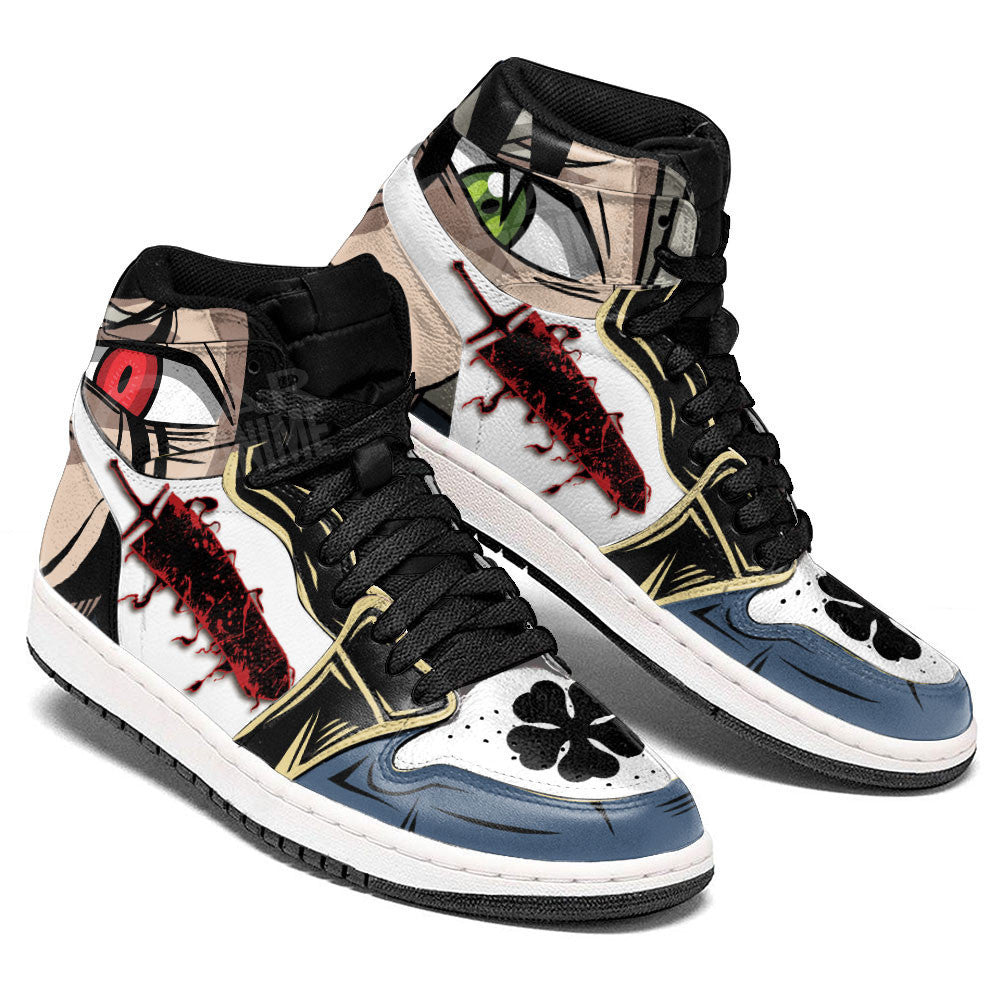 Asta Sneakers Black Clover Custom Anime Shoes for OtakuGear Anime