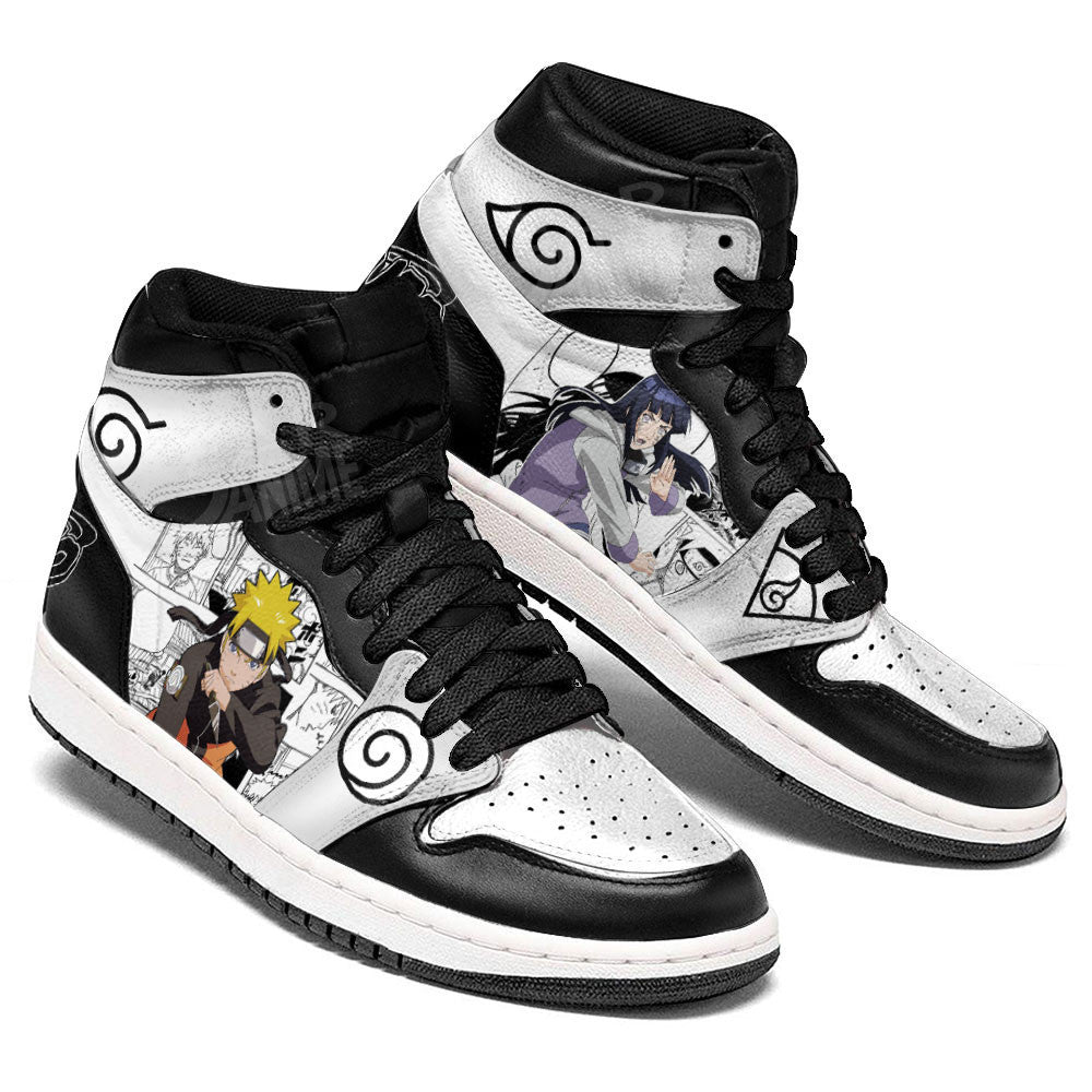 Hinata Hyuga and Nrt Uzumaki Sneakers Custom Manga Anime ShoesGear Anime