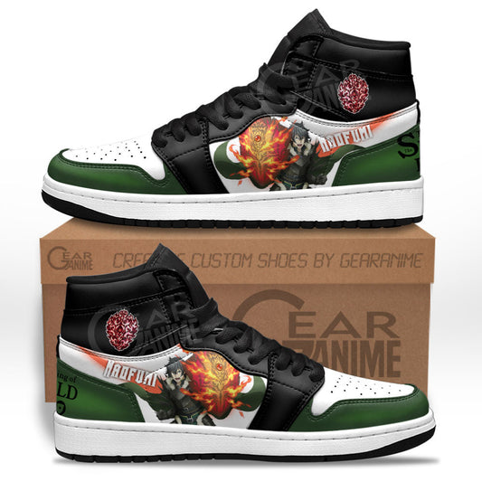 Shield Hero Naofumi Shield of Wrath Sneakers Custom Anime Shoes MV0509 Gear Anime