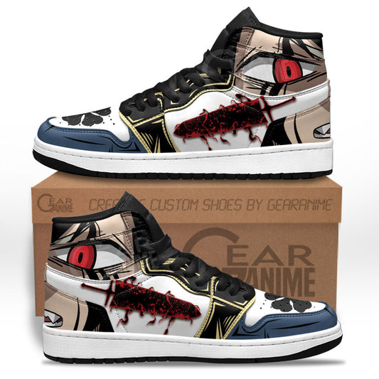 Asta Sneakers Black Clover Custom Anime Shoes for OtakuGear Anime