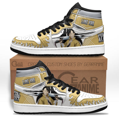 Ling Yao Sneakers Custom Fullmetal Alchemist Anime ShoesGear Anime