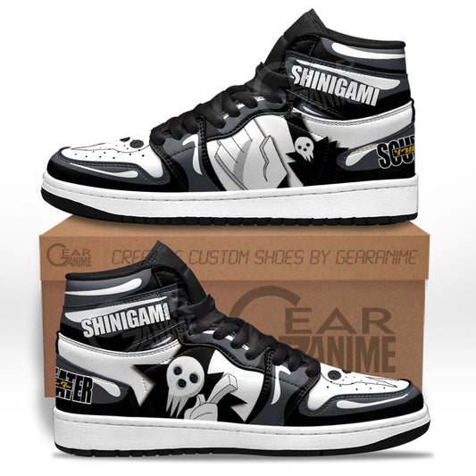 Shinigami Sneakers Soul Eater Custom Anime Shoes for OtakuGear Anime