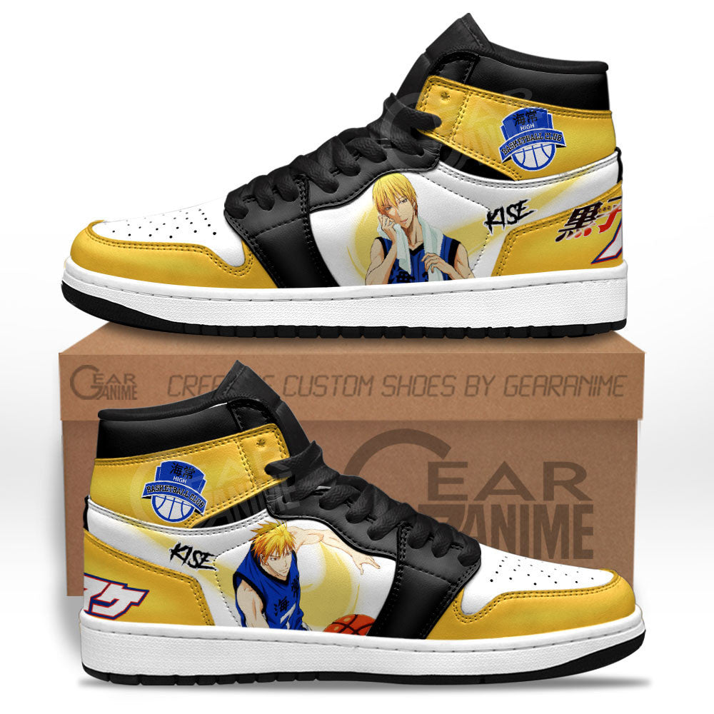 Ryota Kise Sneakers Kuroko's Basketball Custom Anime ShoesGear Anime