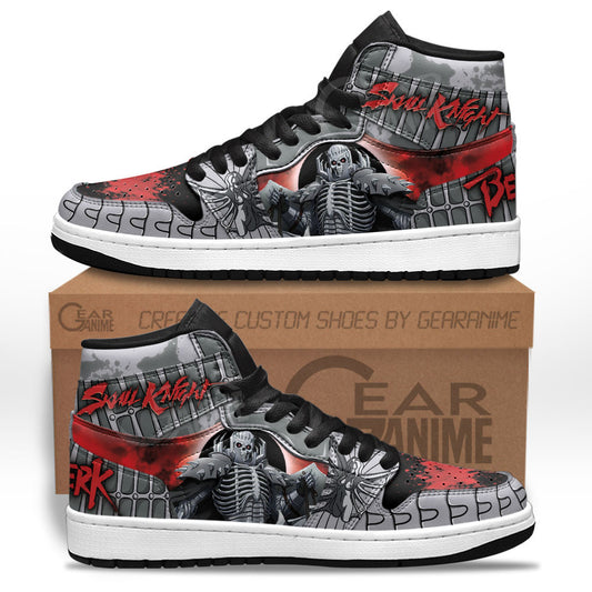 The Skull Knight Sneakers Berserk Custom Anime ShoesGear Anime