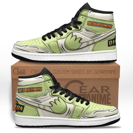 Terriermon Skill Sneakers Custom Anime Shoes For OtakuGear Anime