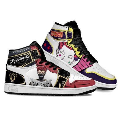 Hisoka and Zora Ideale Anime Custom Shoes Gear Anime