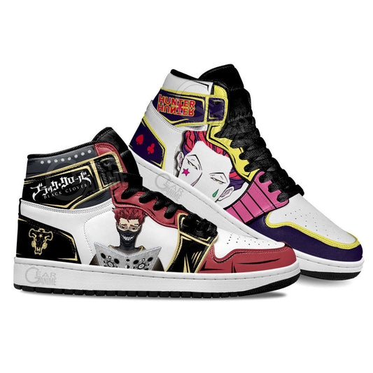 Hisoka and Zora Ideale Anime Custom Shoes Gear Anime
