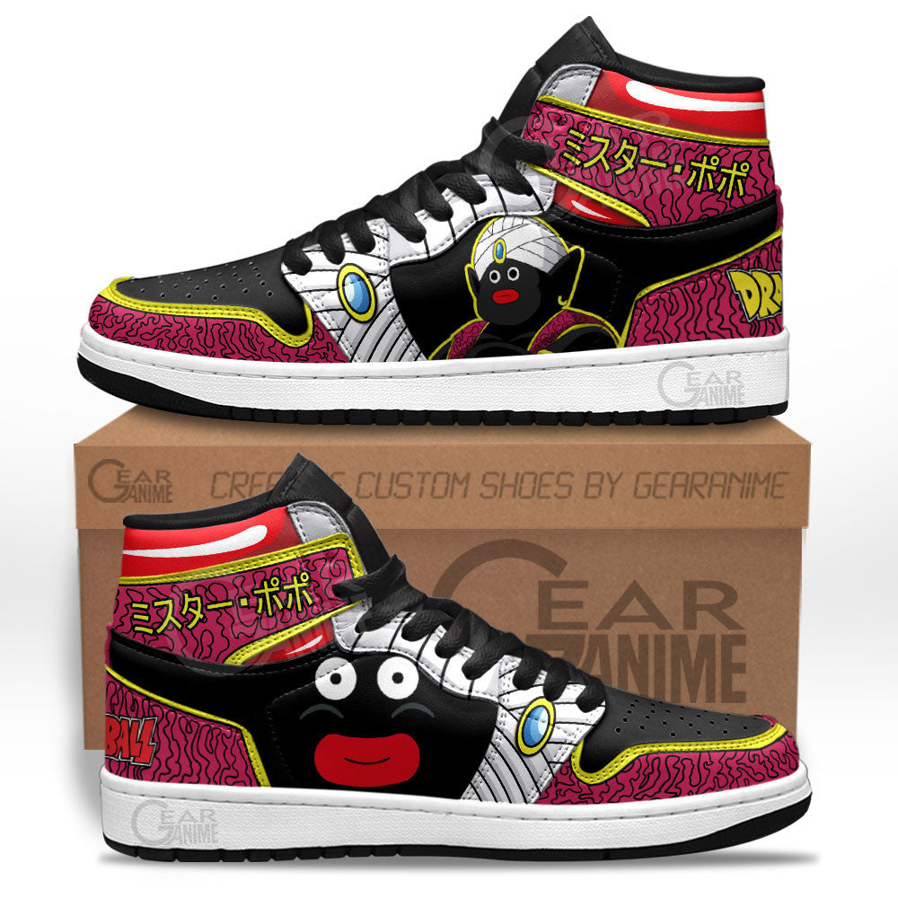 Dragon Ball Mr. Popo Shoes Custom For Anime Fans Gear Anime