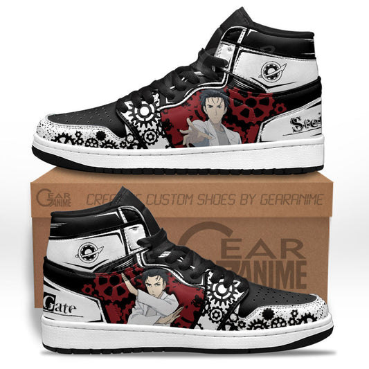Okabe Rintarou Sneakers Custom Steins Gate Anime ShoesGear Anime