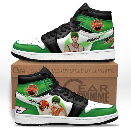 Shintaro Midorima Sneakers Kuroko's Basketball Custom Anime ShoesGear Anime