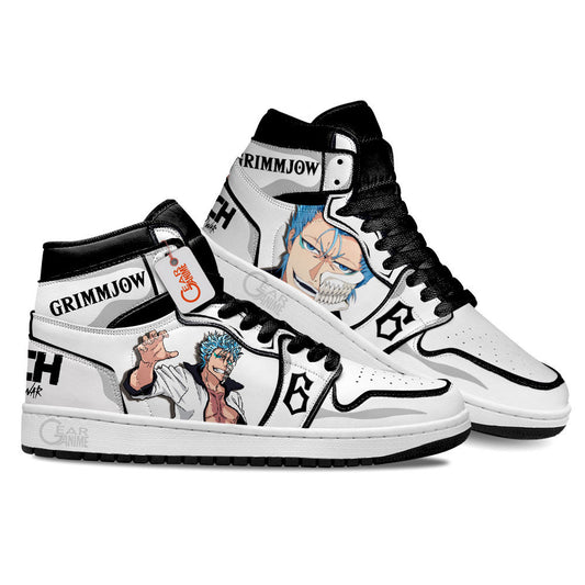 Bleach Grimmjow Jaegerjaquez Custom Anime Shoes MN0901 Gear Anime