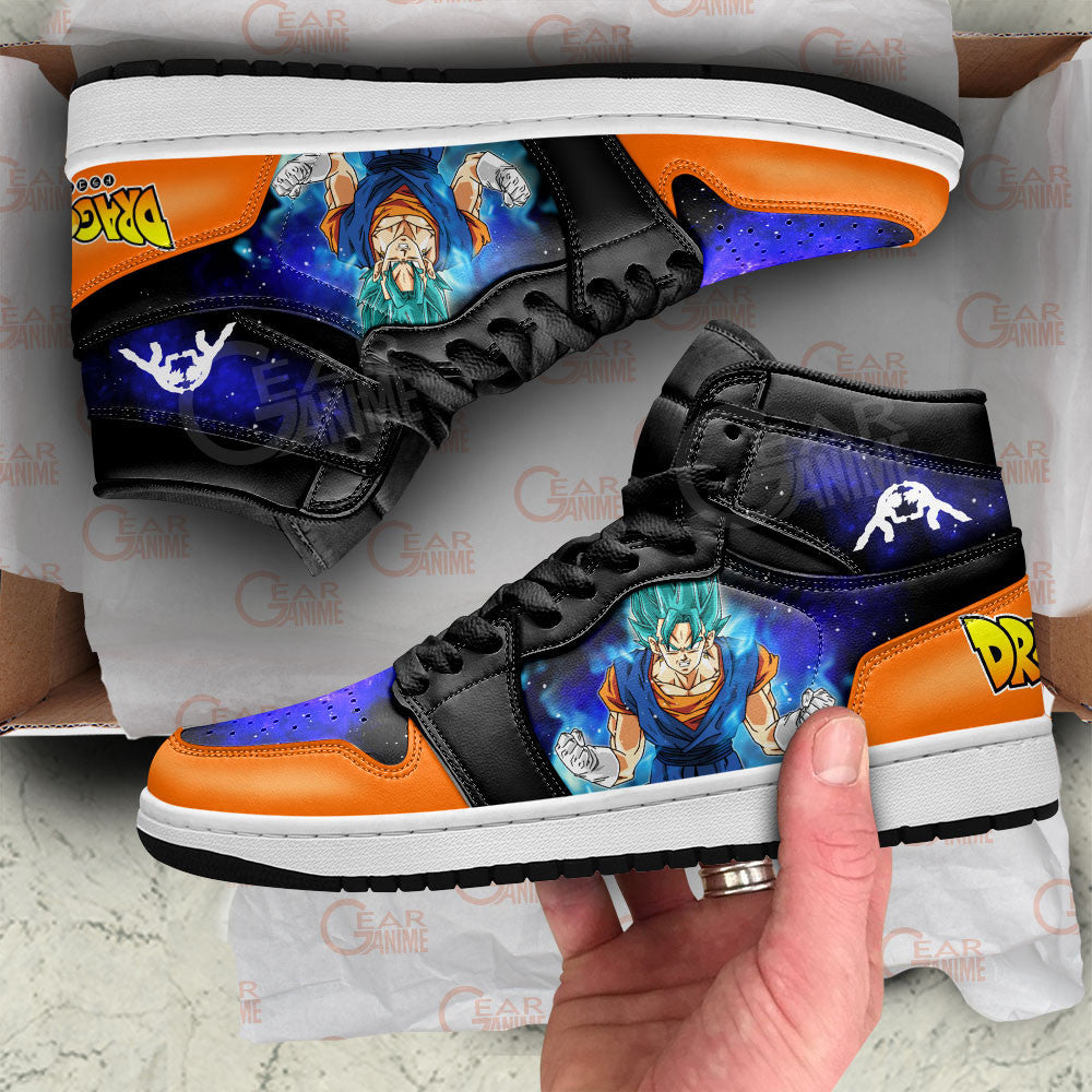 Vegeto J1 Sneakers - Custom Anime Design