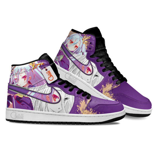 No Game No Life Shiro Sneakers Custom Manga Anime Shoes MN0504 Gear Anime