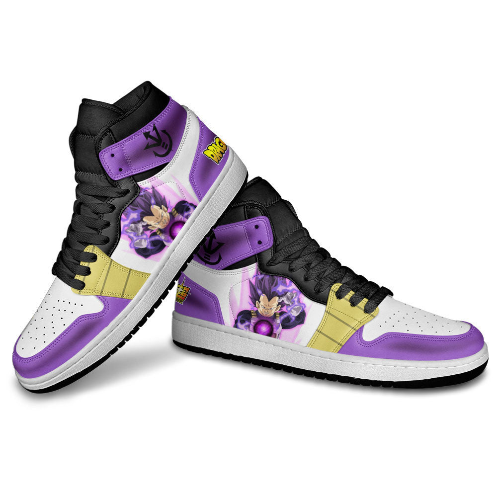 Vegeta Ultra Ego J1 Sneakers - Custom Anime Design