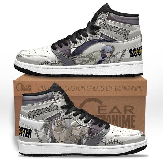 Franken Stein Sneakers Soul Eater Custom Anime Shoes for OtakuGear Anime